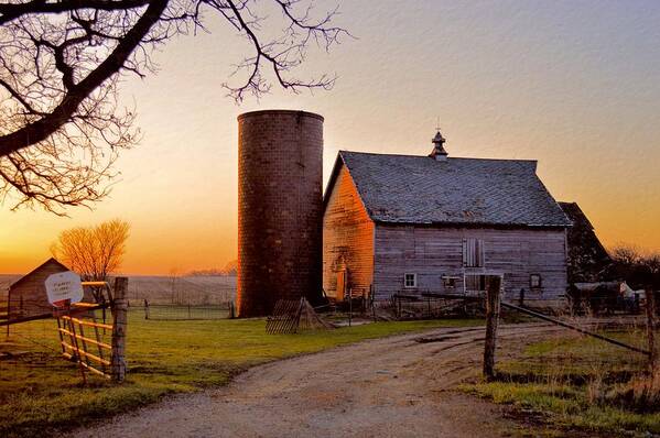 Rustic Art Print featuring the photograph Spring At Birch Barn by Bonfire Photography