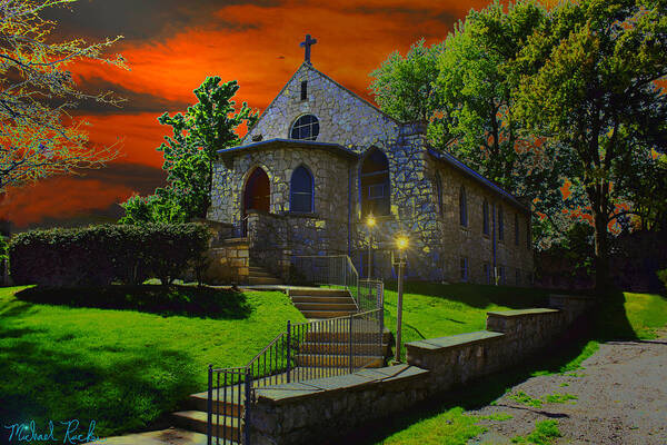 St.anne Chapel Art Print featuring the photograph St. Anne's Chapel by Michael Rucker