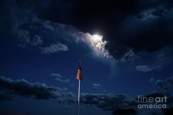 American Flag Art Print featuring the photograph Southwest #2 by Buddy Morrison