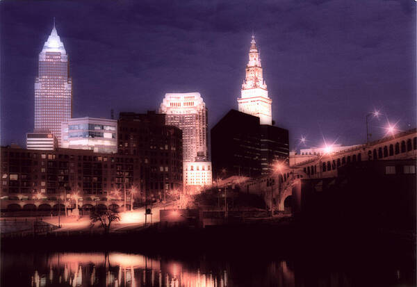 Cleveland Art Print featuring the photograph Standing Tall by Ken Krolikowski