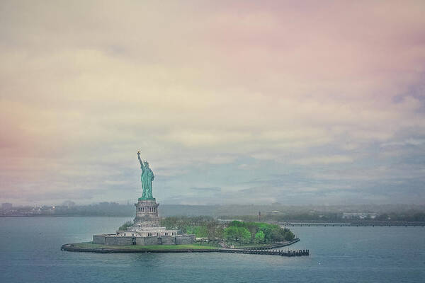 Statue Of Liberty Art Print featuring the photograph Statue of Liberty by Elvira Pinkhas