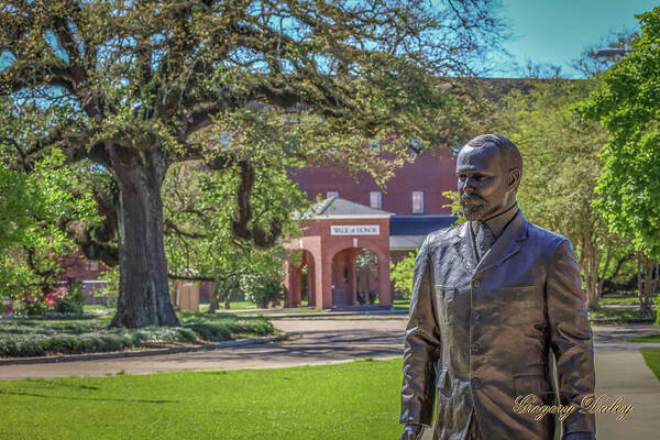 Ul Art Print featuring the photograph Stephens, Oaks and Walk of Honor by Gregory Daley MPSA