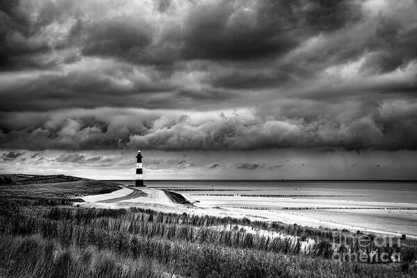 Zeeland Art Print featuring the photograph Storm over Zeeland by Daniel Heine