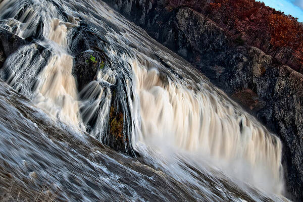 Autumn Art Print featuring the photograph Stormy Waters by Neil Shapiro