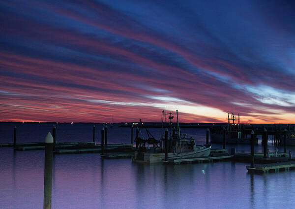 Provincetown Art Print featuring the photograph Stripes by Ellen Koplow