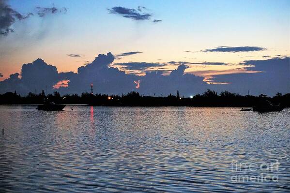 Sunrise Art Print featuring the photograph Sunrise over Key West by Merle Grenz