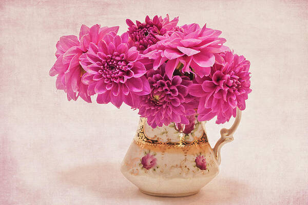 Dahlia Art Print featuring the photograph Sweet Blossoms by Sandra Foster
