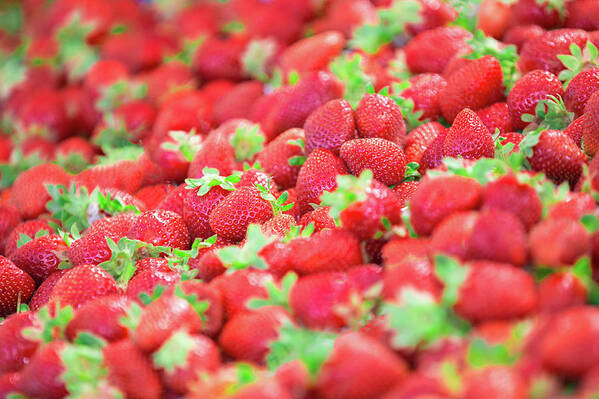 Strawberries Art Print featuring the photograph Sweet Strawberries by Todd Klassy