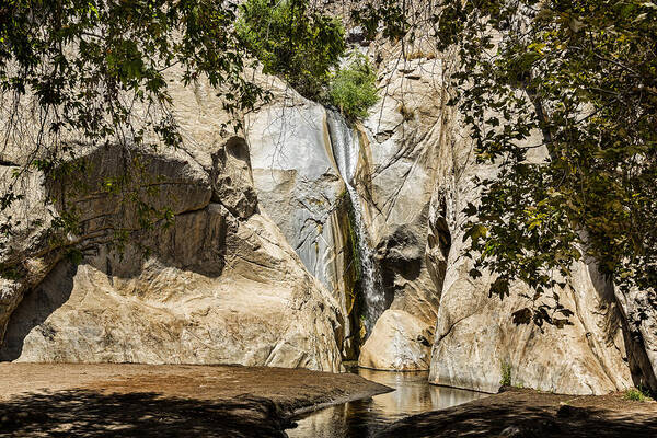 Tahquitz Falls Art Print featuring the photograph Tahquitz Falls by Kelley King