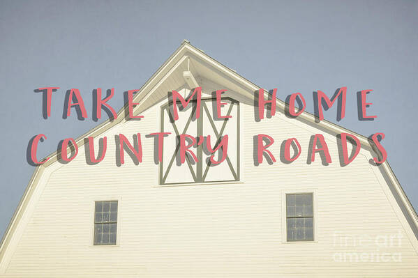 Vermont Art Print featuring the photograph Take Me Home Country Roads by Edward Fielding