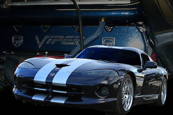 Viper Art Print featuring the photograph Ted 950 HP Viper by Jim Hatch