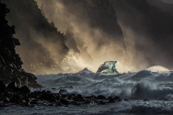 Kauai Art Print featuring the photograph Tempest by Ryan Smith