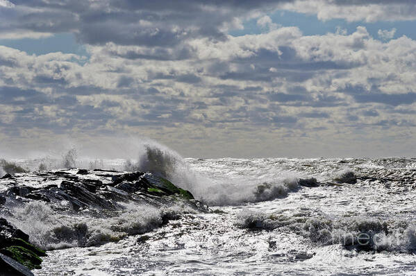 Wave Art Print featuring the photograph Tempest by Scott Evers