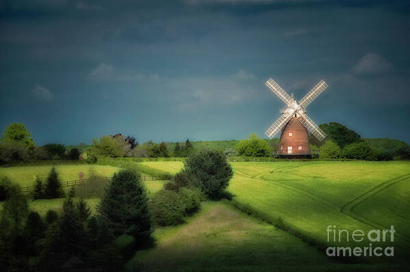 Windmill Art Print featuring the photograph Thaxted Mill Essex UK by Jack Torcello
