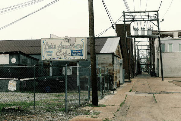 Back Art Print featuring the photograph The Alley by Nicholas Blackwell