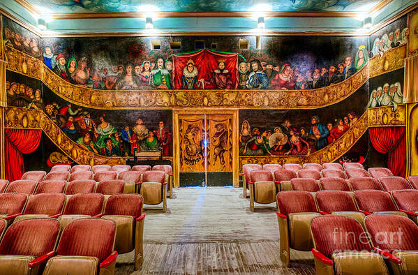 Death Valley Art Print featuring the photograph The Amargosa Opera House by Mimi Ditchie