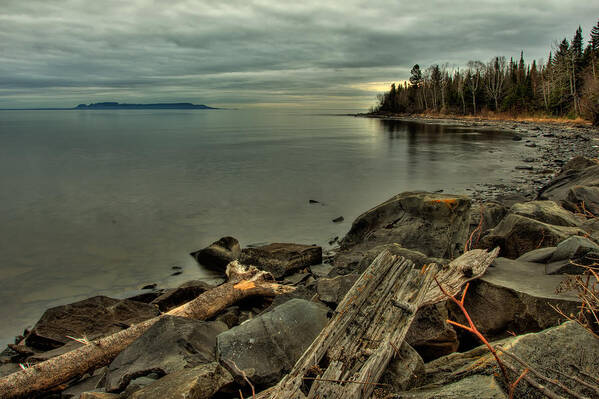 The Bay Of Thunder Art Print featuring the photograph The Bay of Thunder by Jakub Sisak