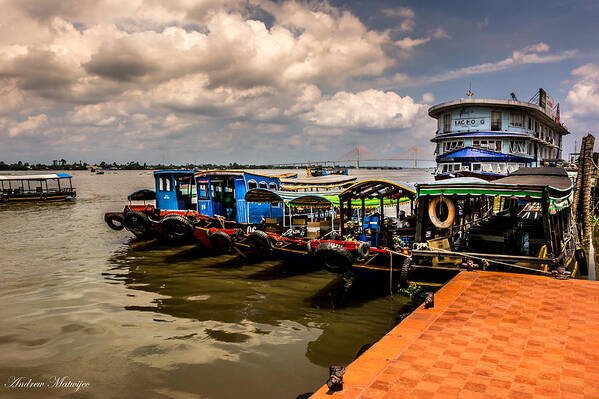 Boat Art Print featuring the photograph The Boats by Andrew Matwijec