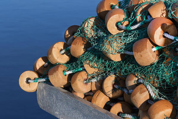 Bouy Art Print featuring the photograph The Bouys by Kim Hojnacki