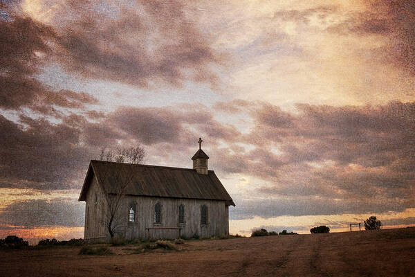 Landscape Art Print featuring the photograph The Church by Mary Lee Dereske