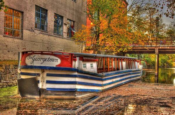 Hdr Art Print featuring the photograph The Georgetown 2 by Brian Governale