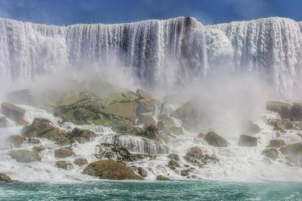 Waterfalls Art Print featuring the photograph The great Niagara by Tammy Espino