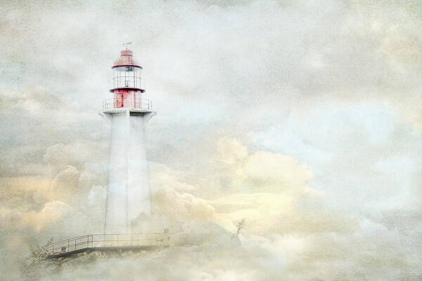 Theresa Tahara Art Print featuring the photograph The Lighthouse by Theresa Tahara