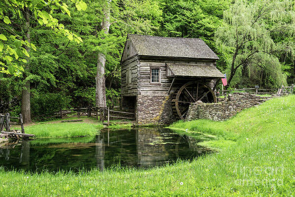 Mill Art Print featuring the photograph The Old Mill by Nicki McManus