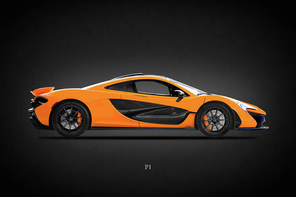 Mclaren P1 Art Print featuring the photograph The P1 Supercar by Mark Rogan