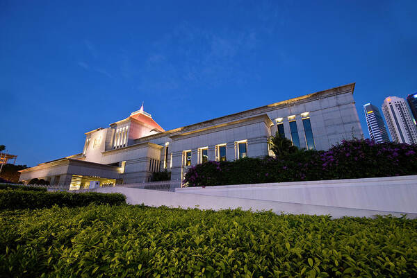 Parliament Of Singapore Art Print featuring the photograph The Parliament by Ng Hock How