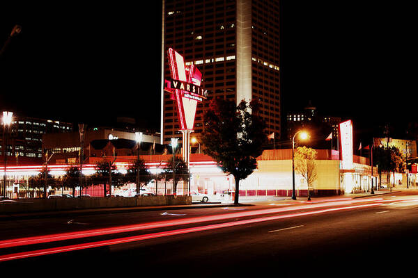 Long Exposure Art Print featuring the photograph The Varsity by Mike Dunn