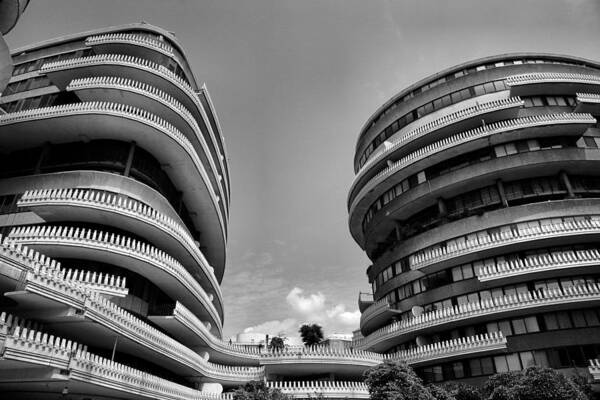 Building Art Print featuring the photograph The Watergate Hotel II by Steven Ainsworth