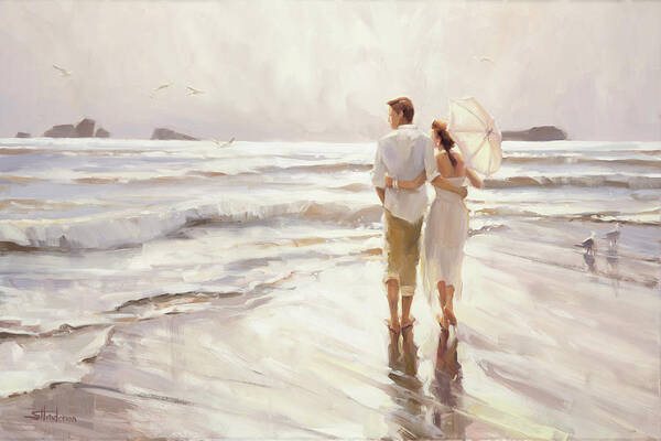 Love Art Print featuring the painting The Way That It Should Be by Steve Henderson