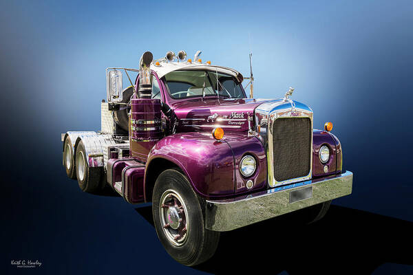 Truck Art Print featuring the photograph Thermo Dyne by Keith Hawley