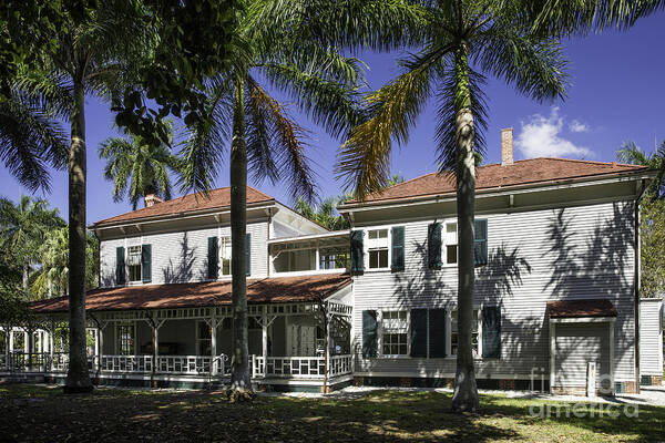 Fort Myers Art Print featuring the photograph Thomas Edison Winter Home - Florida by Brian Jannsen
