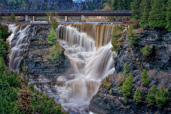 Kakabeka Art Print featuring the photograph Thundering Kakabeka by Susan Rissi Tregoning