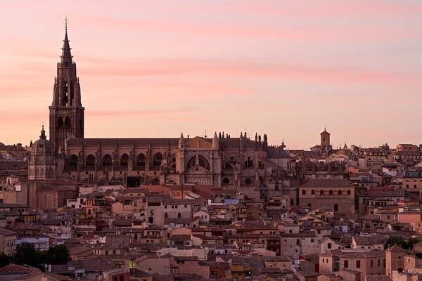Toledo Art Print featuring the photograph Toledo Cathedral by Stephen Taylor