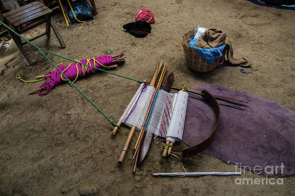 Chiapas Art Print featuring the photograph Tools of the Trade by Kathy McClure