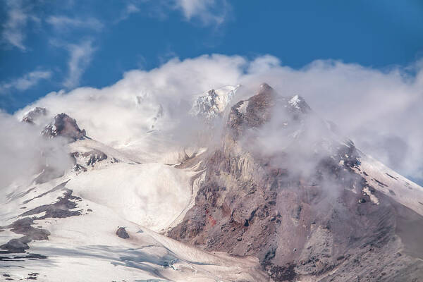 Mount Hood Art Print featuring the photograph Top Of The World by Kristina Rinell