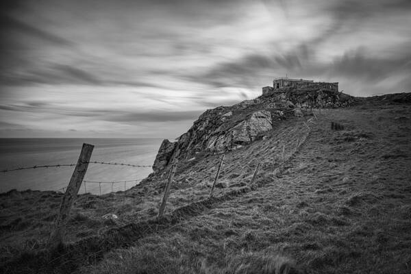 Torr Art Print featuring the photograph Torr Head Lookout by Nigel R Bell