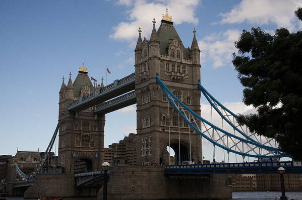 Towers Art Print featuring the photograph Tower bridge London by Christopher Rowlands