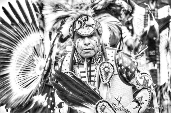 Lakota Art Print featuring the photograph Traditional Dancer by Clarice Lakota