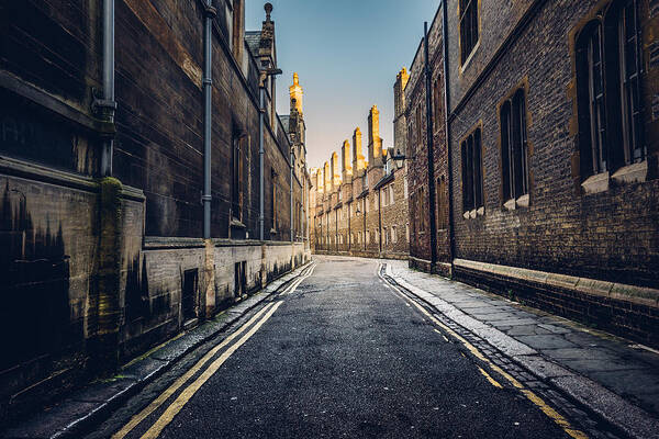 Cambridge Art Print featuring the photograph Trinity Lane by James Billings