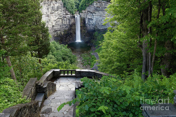 Waterfall Art Print featuring the photograph Taughannock Falls, New York by Kevin Shields