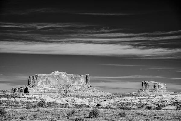 Arches Art Print featuring the photograph Two Buttes by Jon Glaser