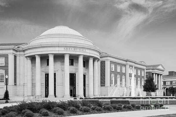 Alabama Art Print featuring the photograph University of Alabama Shelby Hall by University Icons