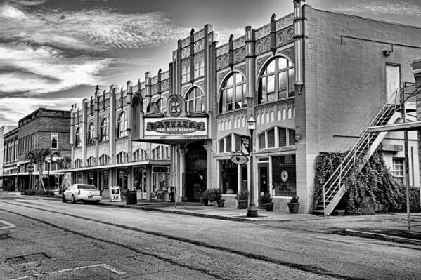 Historic Down Town Arcadia Art Print featuring the photograph Vacant by Alison Belsan Horton