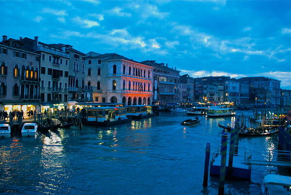 Venice Art Print featuring the photograph Venice Evening by Eric Tressler