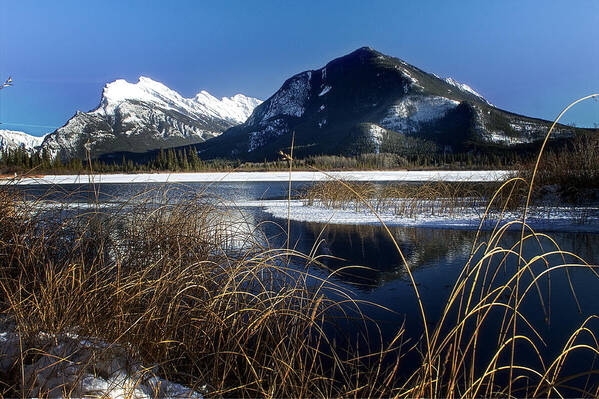 Banff Art Print featuring the photograph Vermillion Lake by Thomas Nay