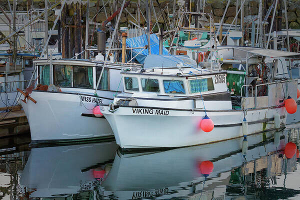 Gillnetter Art Print featuring the photograph Viking Maid by Randy Hall